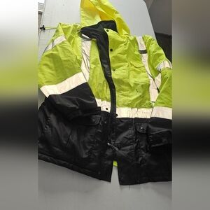 Ergodyne Glowear Jacket 8375 Hi-Vis Workwear Insulated 5XL Neon Yellow